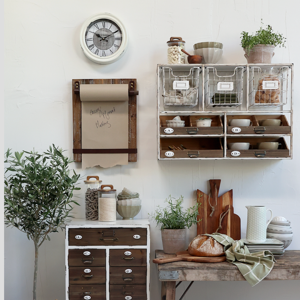 Reclaimed Wood Paper Roll Display Holder