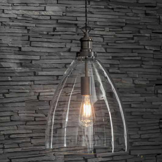 Hoxton Bullet Pendant Light - Various Finishes