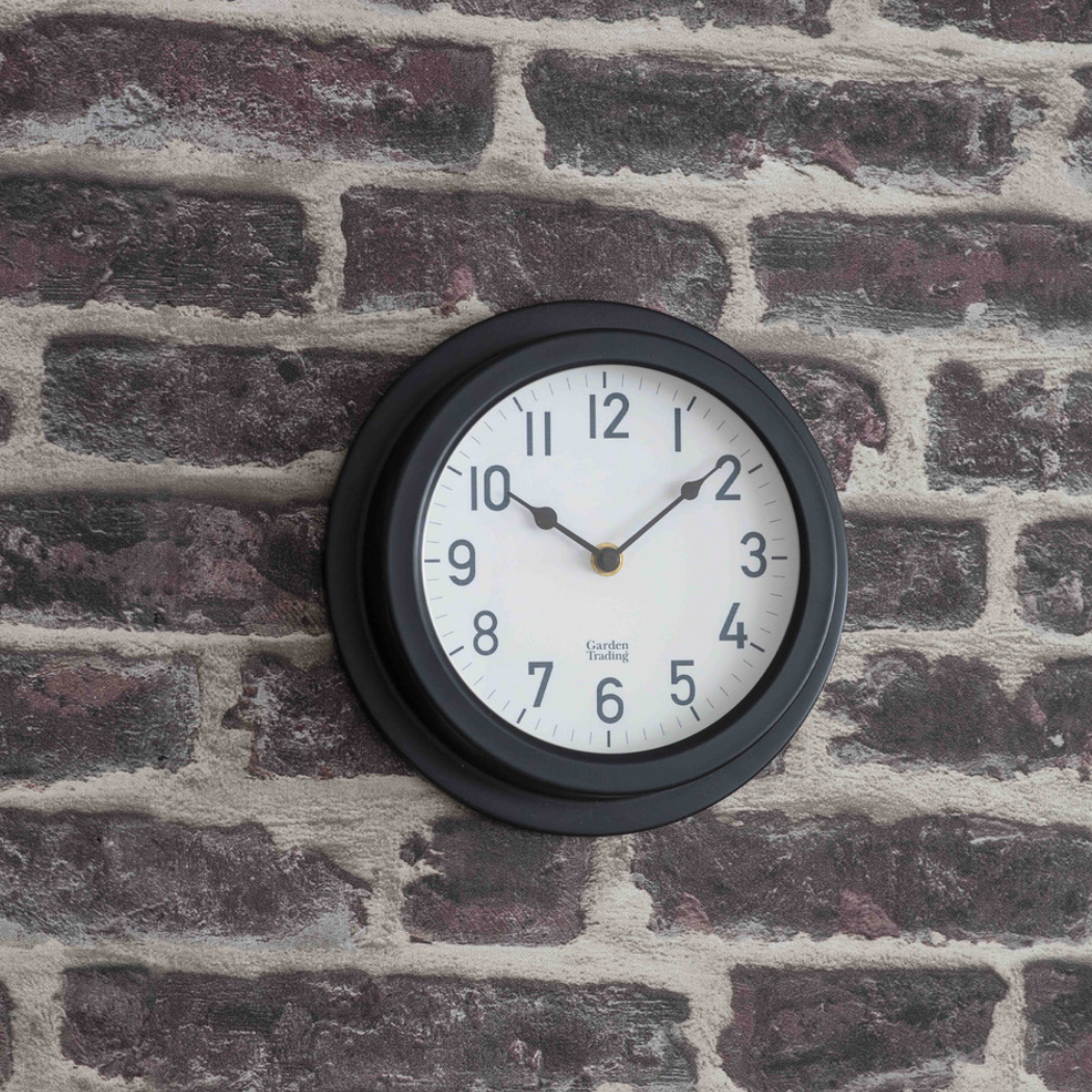 Outdoor Steel Tenby Wall Clock